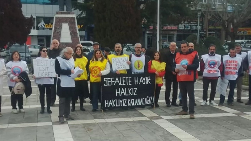 “Artık yeter! Emekçisi, emeklisi geçinemiyoruz!”