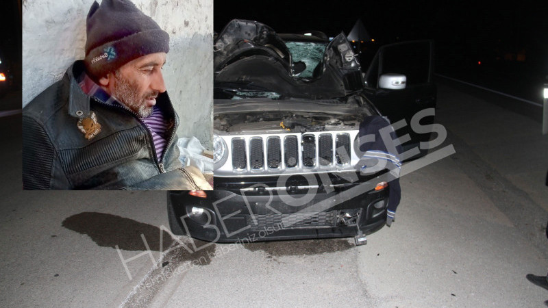 Cipin çarptığı yaya hayatını kaybetti