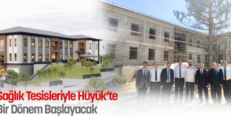Konya İl Sağlık Müdürü Mehmet Koç,ilçeyi ziyaret etti
