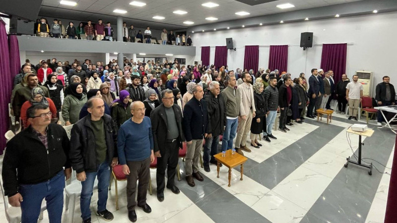 Hüyük'teki konferans vatandaşları buluşturdu