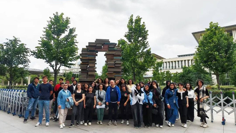 Hüyük'te lise öğrencileri Anıtkabir'i ziyaret etti