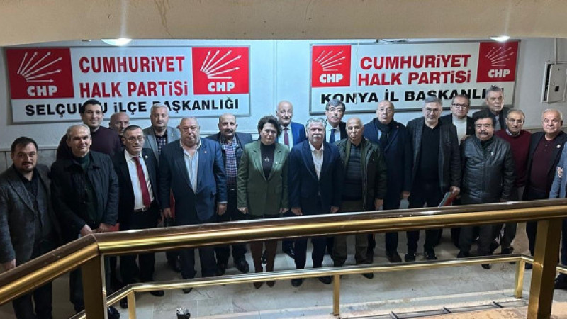CHP Konya İlçe Başkanlarından Ortak Tavır: “Genel Başkanımızın Yanındayız”
