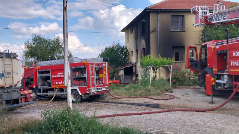 İki ilçede korkutan yangınlar
