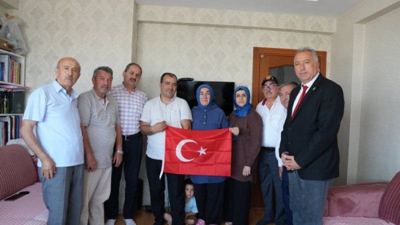 15 Temmuz gazilerine anlamlı ziyaret