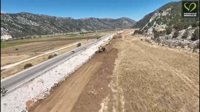 Başkan Ahmet Kısa duyurdu... Bölünmüş yol çalışmaları başladı