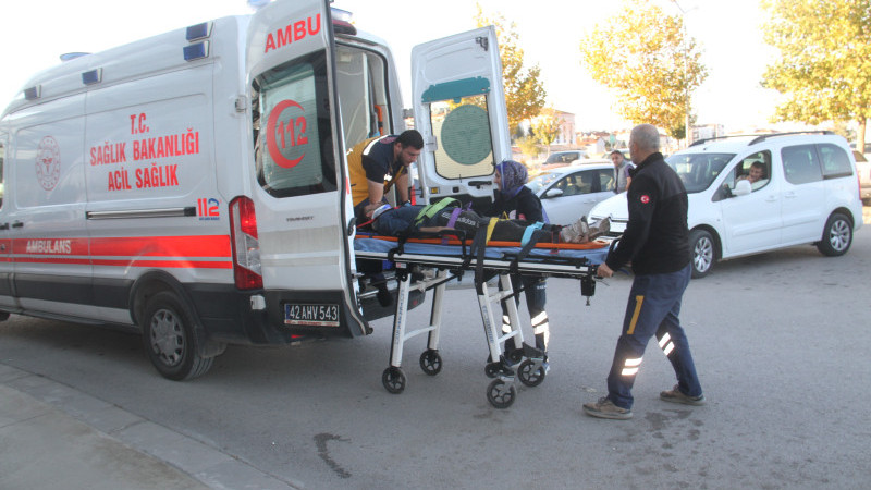 Beyşehir'deki iki ayrı kazada 3 kişi yaralandı