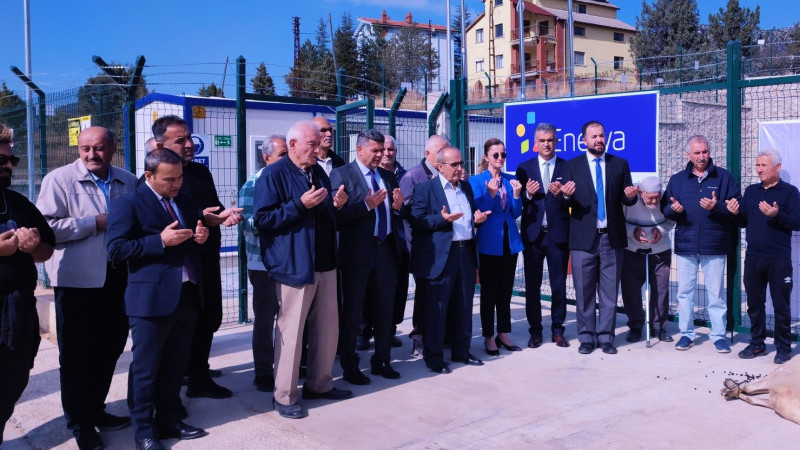 Bir ilçe daha doğalgaz konforuna kavuştu