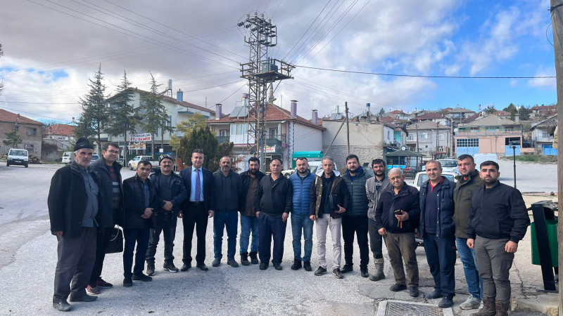 Beyşehir'de çiftçi eğitim toplantısı