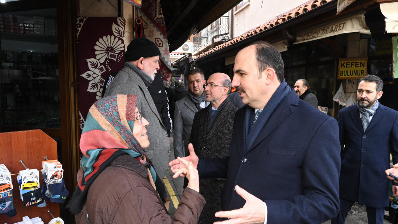 Esnafla buluşan Başkan Altay, vatandaşlara desteklerinden dolayı teşekkür etti