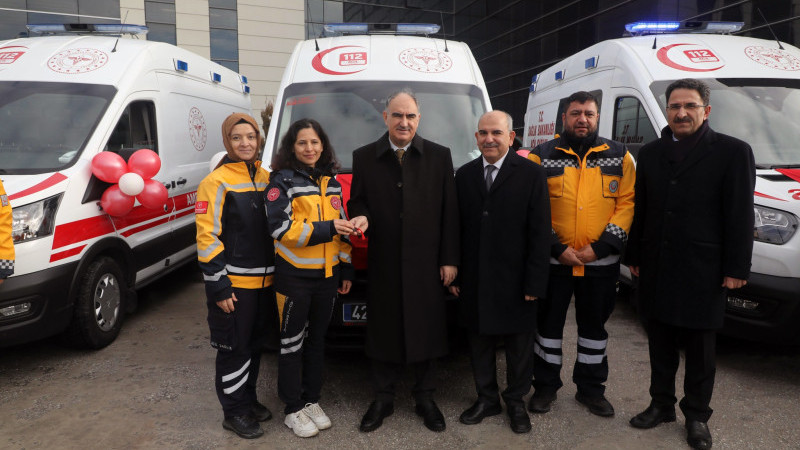 Beyşehir 112 acil servisine ambulans takviyesi