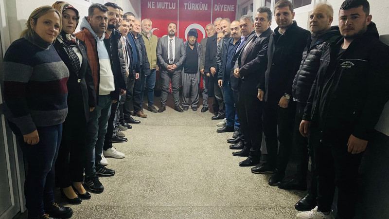 MHP’de belediye meclis üyesi aday adaylarıyla buluşma