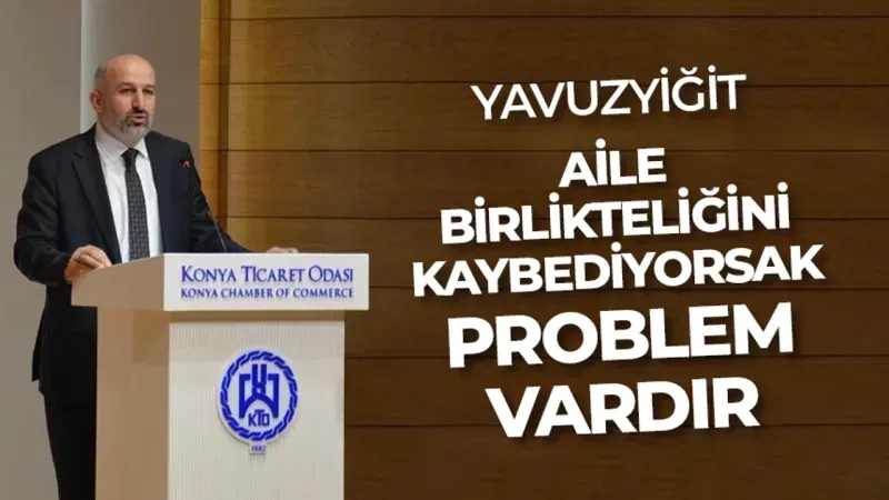 Yavuzyiğit konferansta konuştu