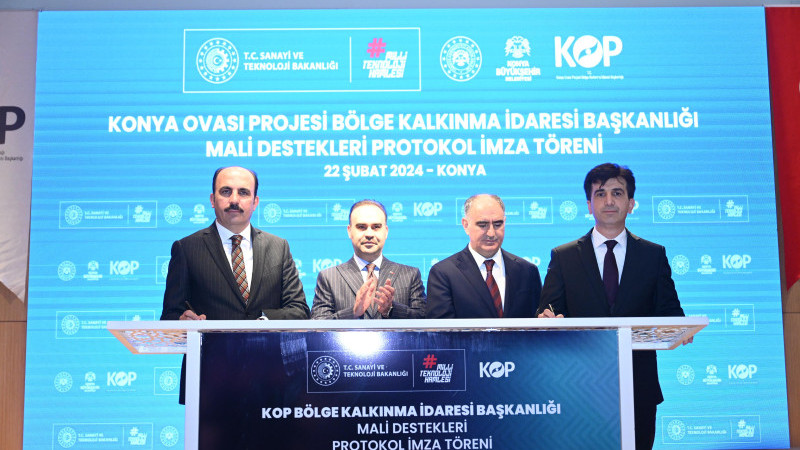 128 milyon liralık 22  tarımsal proje için imzalar atıldı