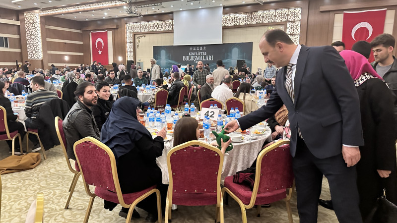 Şehit aileleri, gaziler ve yakınları iftarda buluştu