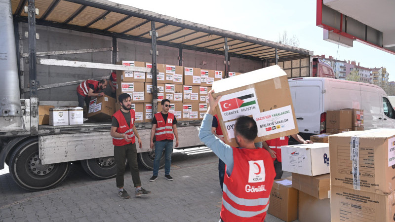 KOMEK bayramda Gazzeli çocukların yüzlerini güldürecek