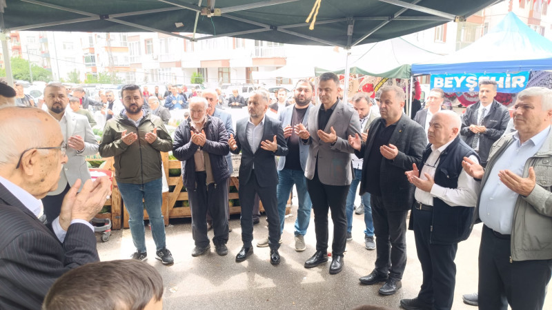 Akdemir Market’in 6’ıncı mağazası dualarla hizmete açıldı