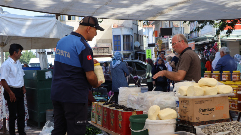 Zabıta ekipleri denetime  çıktı