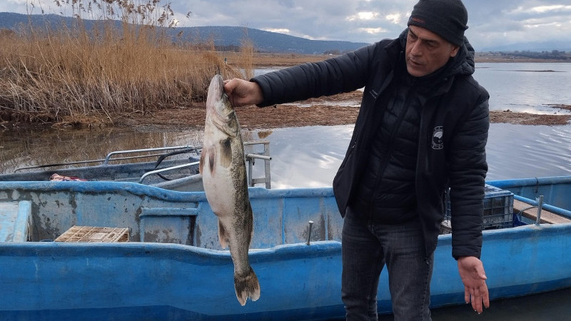 Gölde yasa dışı balık avına geçit verilmiyor