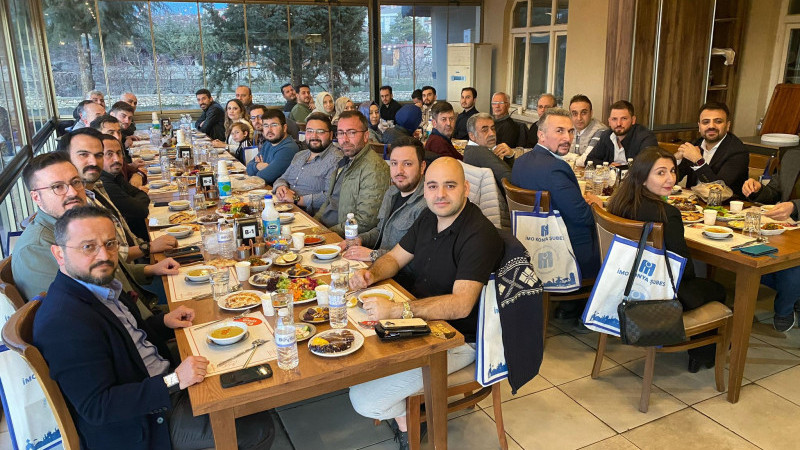 İnşaat mühendisleri iftarda buluştu