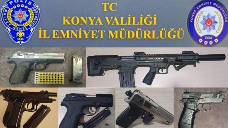 Polisin denetimlerinde çok sayıda suç unsuru ele geçirildi