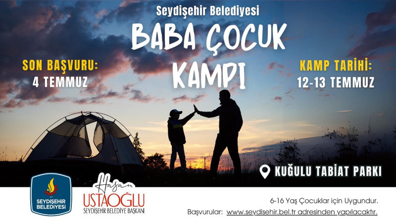 Seydişehir Belediyesi’nden Aile Bağlarını Güçlendiren Kamp