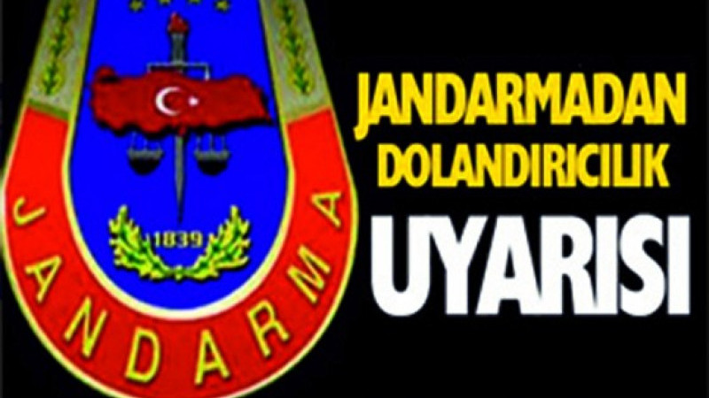 Beyşehir Jandarmasından önemli dolandırıcılık uyarısı: 