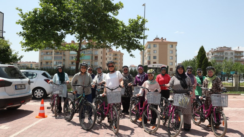 KOMEK’ten Kadınlara Pedal Desteği