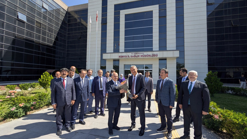 İl Sağlık Müdürlüğünde nöbet değişimi