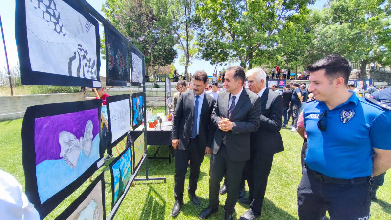 El emeği, göz nurlarını sergilediler
