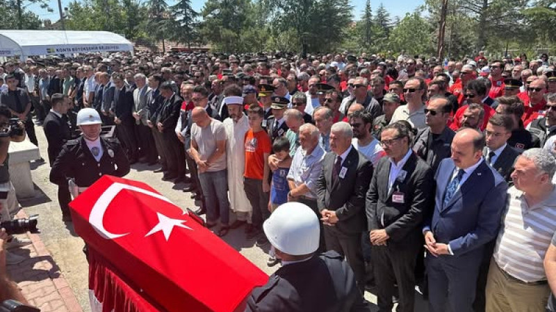 Şehit AKUT gönüllüsü Muharrem Can’a hüzünlü veda