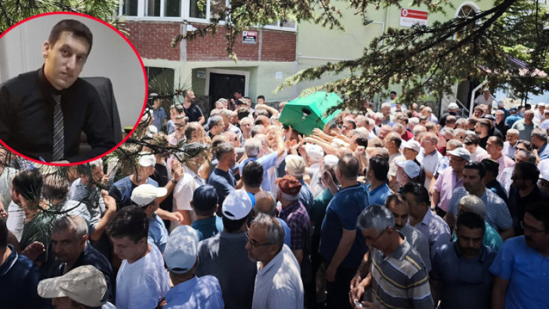 Beyşehir’deki kazada can veren bisiklet sürücüsüne acı veda