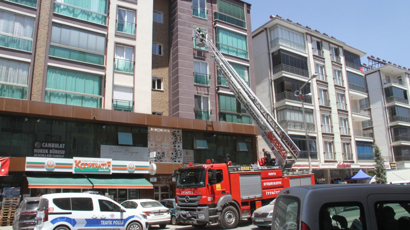 İtfaiyeden güvercin kurtarma operasyonu!
