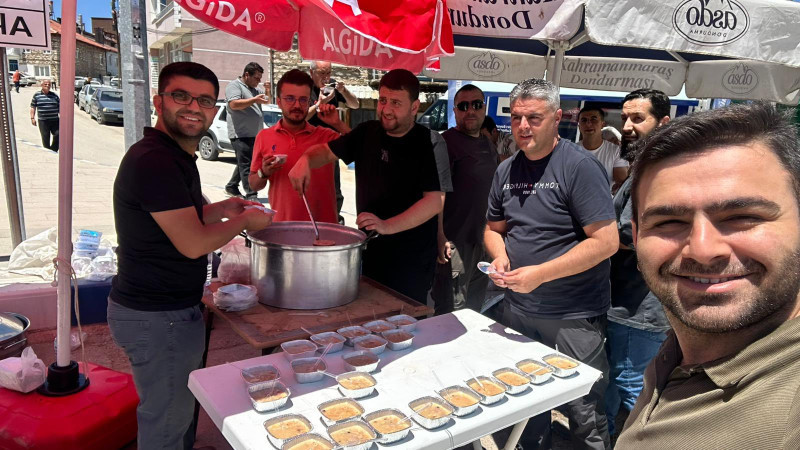  Huğlu’da ağızlar aşure ile tatlandı