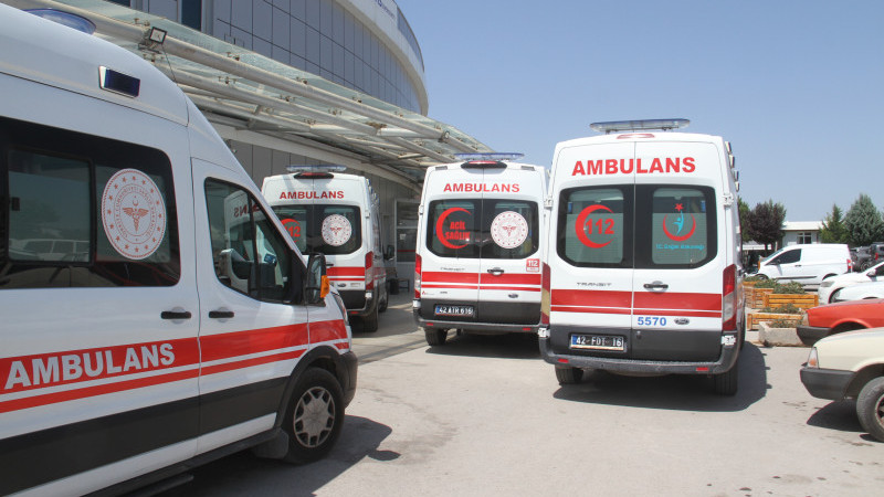 Yüksekten düşen kişi yaralandı