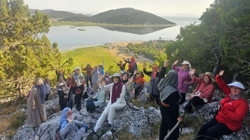 Konyalı kadınlar, Beyşehir'de kamp deneyimi yaşadı