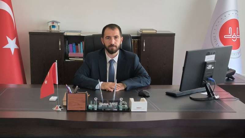 Derebucak'ın yeni müftüsü göreve başladı