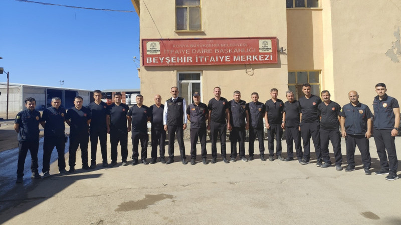 Beyşehir'in kahramanlarıyla buluştu