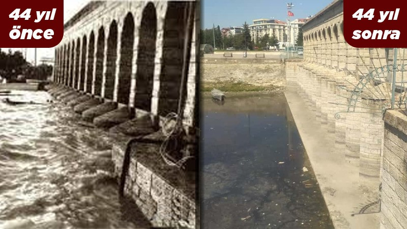 Böyleydi, böyle oldu! Su seviyesi en dibi gördü