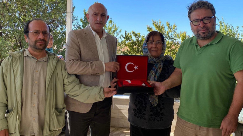 İl Emniyet Müdüründen vefat eden meslektaşının ailesine taziye ziyareti