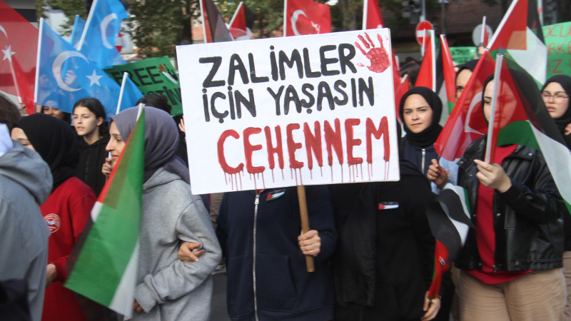 İsrail'in Gazze'de yaptığı soykırıma 