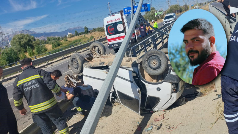 Seydişehir'deki feci kazadan acı haber!