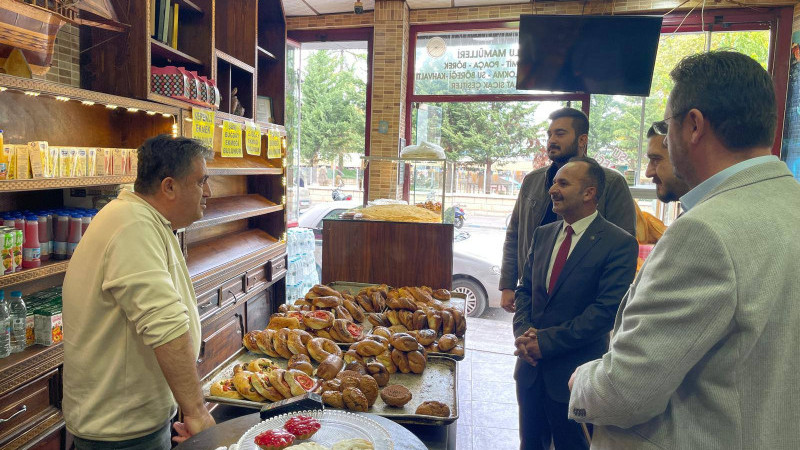 MHP’den Beyşehir çıkarması! Esnafla dertleştiler