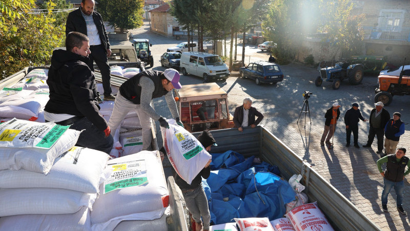 Çiftçiye kuraklığa dayanıklı mercimek tohumu desteği