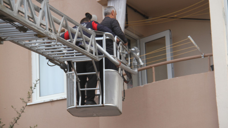 TOKİ konutlarında korkutan yangın paniği!