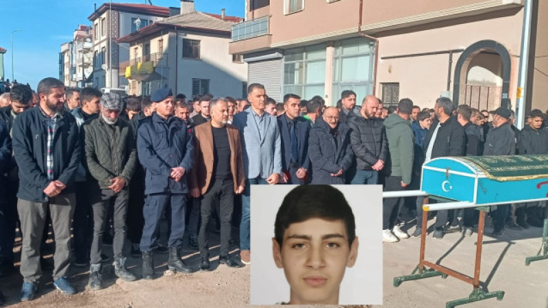 Ölümü Beyşehir'i yasa boğan Berk'e hüzünlü veda