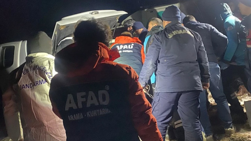  Dağda korkunç son! AFAD cenazeyi güçlükle indirdi